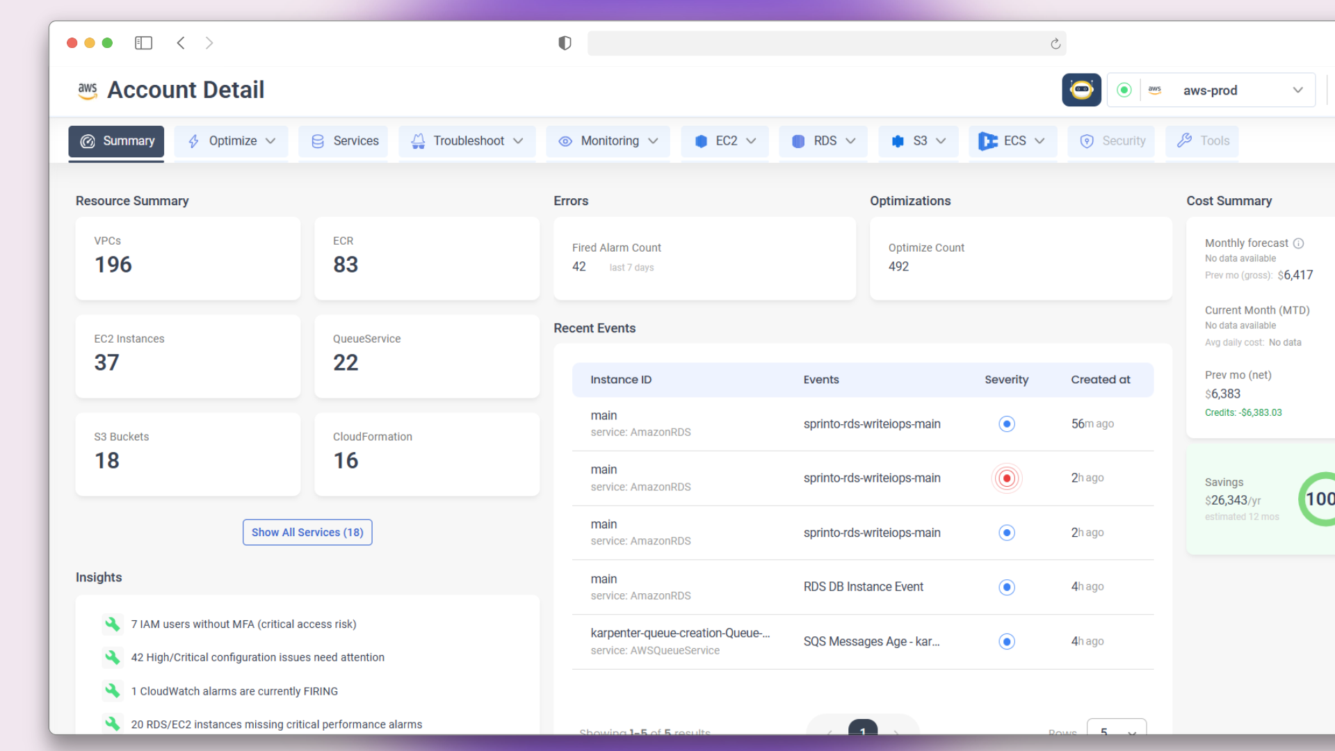 Nudgebee CloudOps AI-Assistant showing end-to-end cloud operations automation